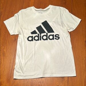 Adidas Men's White T-Shirt